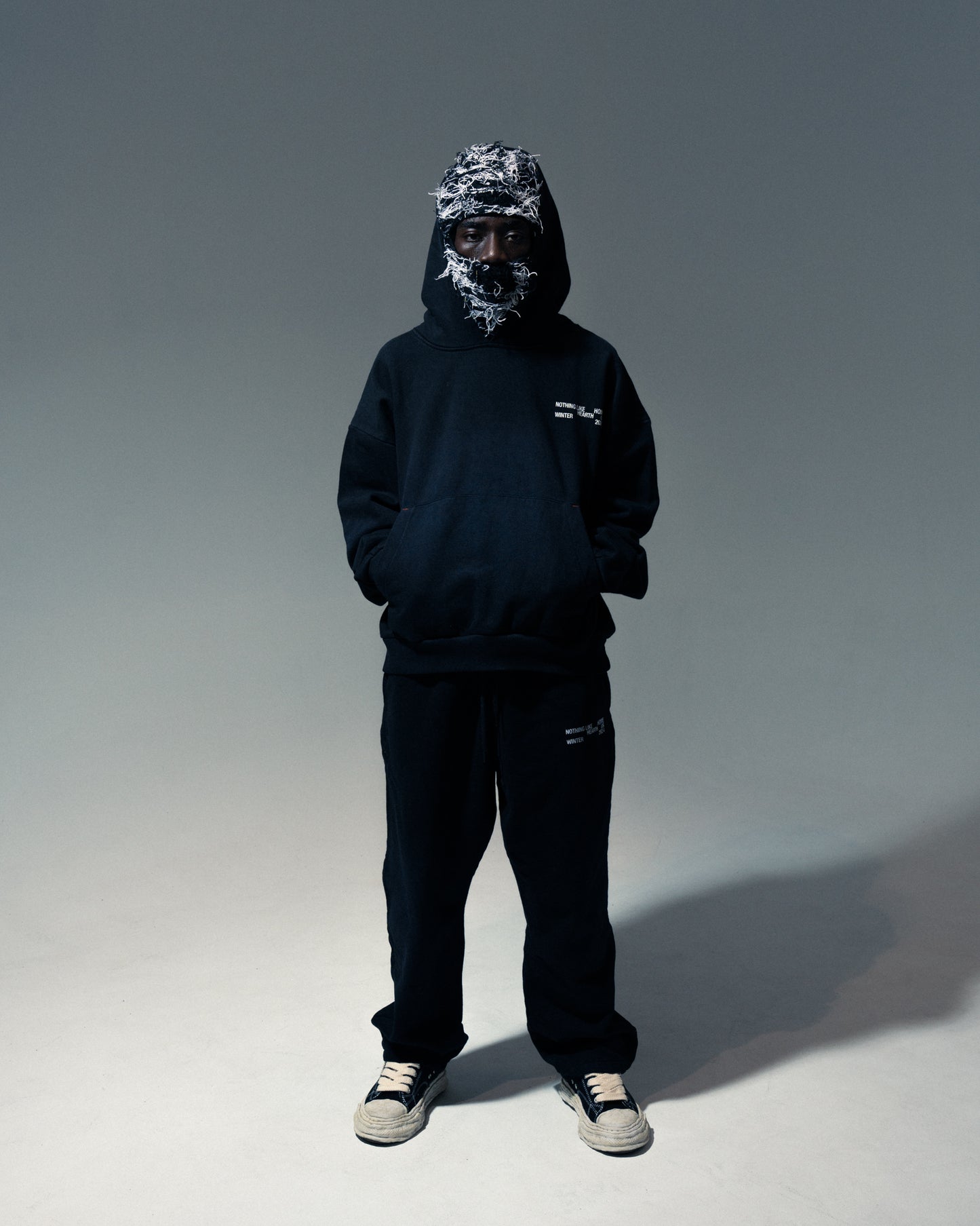 Hearth Nothing Like Home Fleece Pant in Washed Black