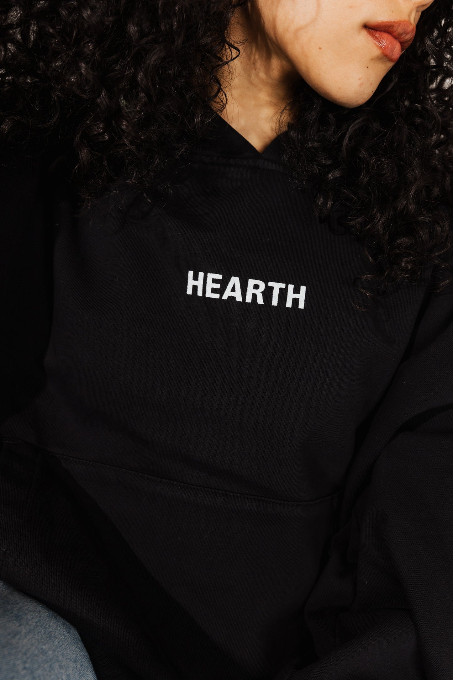Hearth HIH Always Hoodie in Black Front