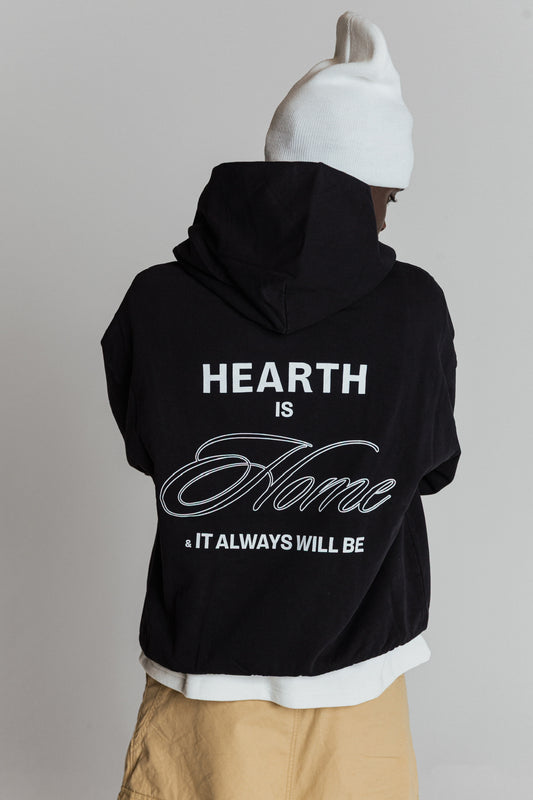 Hearth HIH Always Hoodie in Black Back