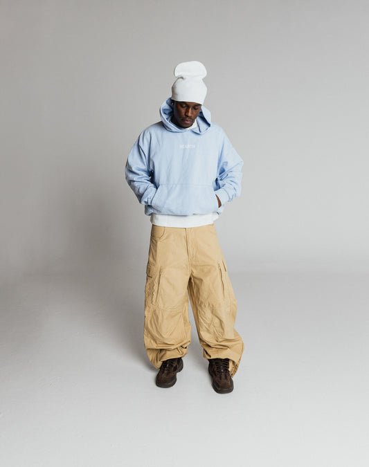 Hearth HIH Classic Hoodie in Powder Blue Front